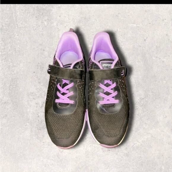 Persol Air big girls athletic shoes size US 6 blank with purple static print - Picture 1 of 4